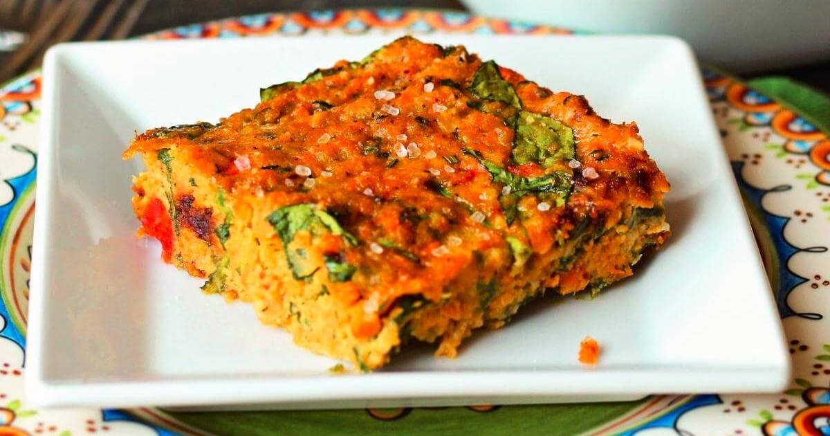 Kugel: Veggie Matzah