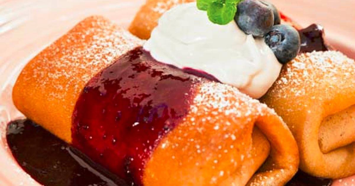 Blueberry Blintzes