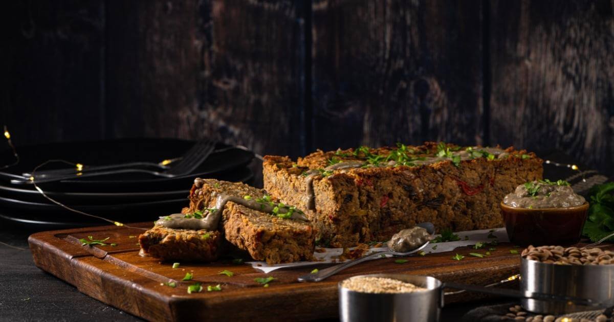 Lentil Walnut Loaf