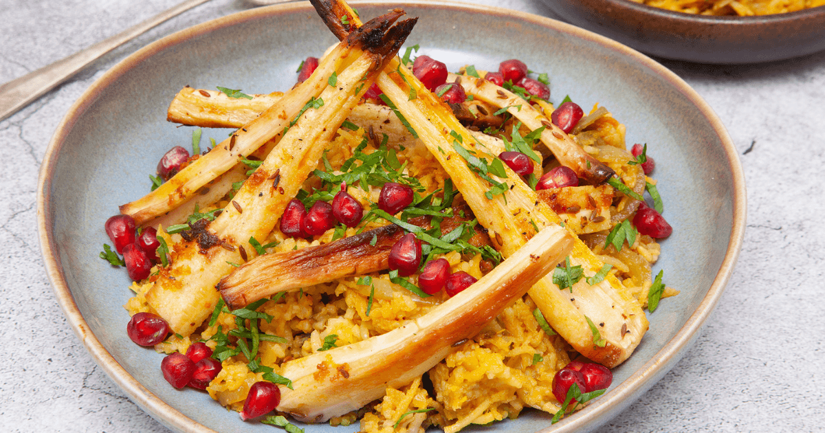 Aromatic Parsnip Pilaf
