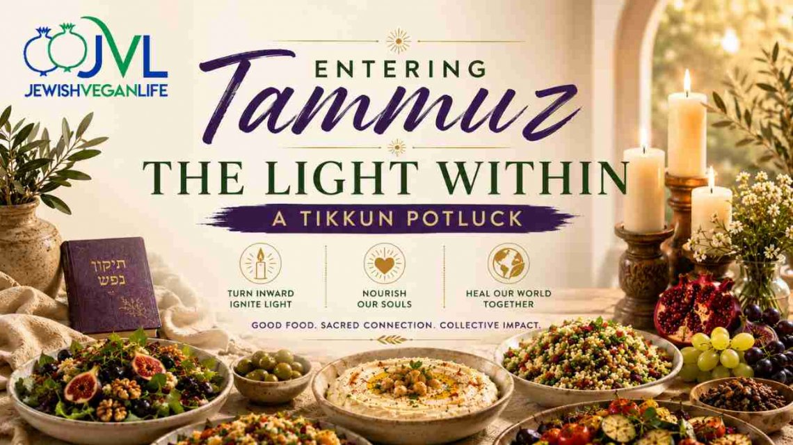The Light Within: A Vegan Tikkun Potluck